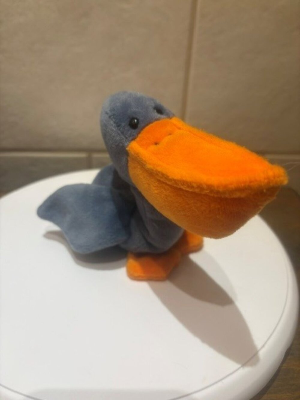 TY Beanie Baby SCOOP The Pelican 1996 W/TAG Retired Vintage Used